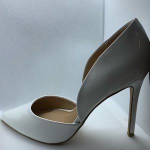 White Pointed Toe D’Orsay - CHARLOTTE RUSSE